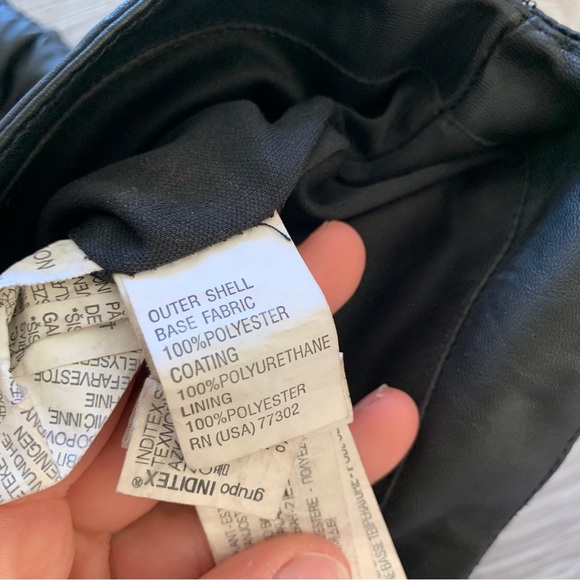 3 for $50 | ZARA pleather shorts - Picture 6 of 7